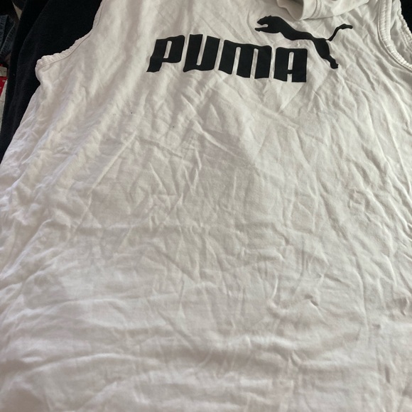 Puma White Tank Top - Picture 1 of 3